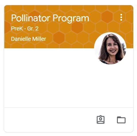 Google Classroom Pollinator Program