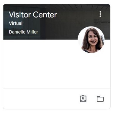 Google Classroom Virtual Visitor Center