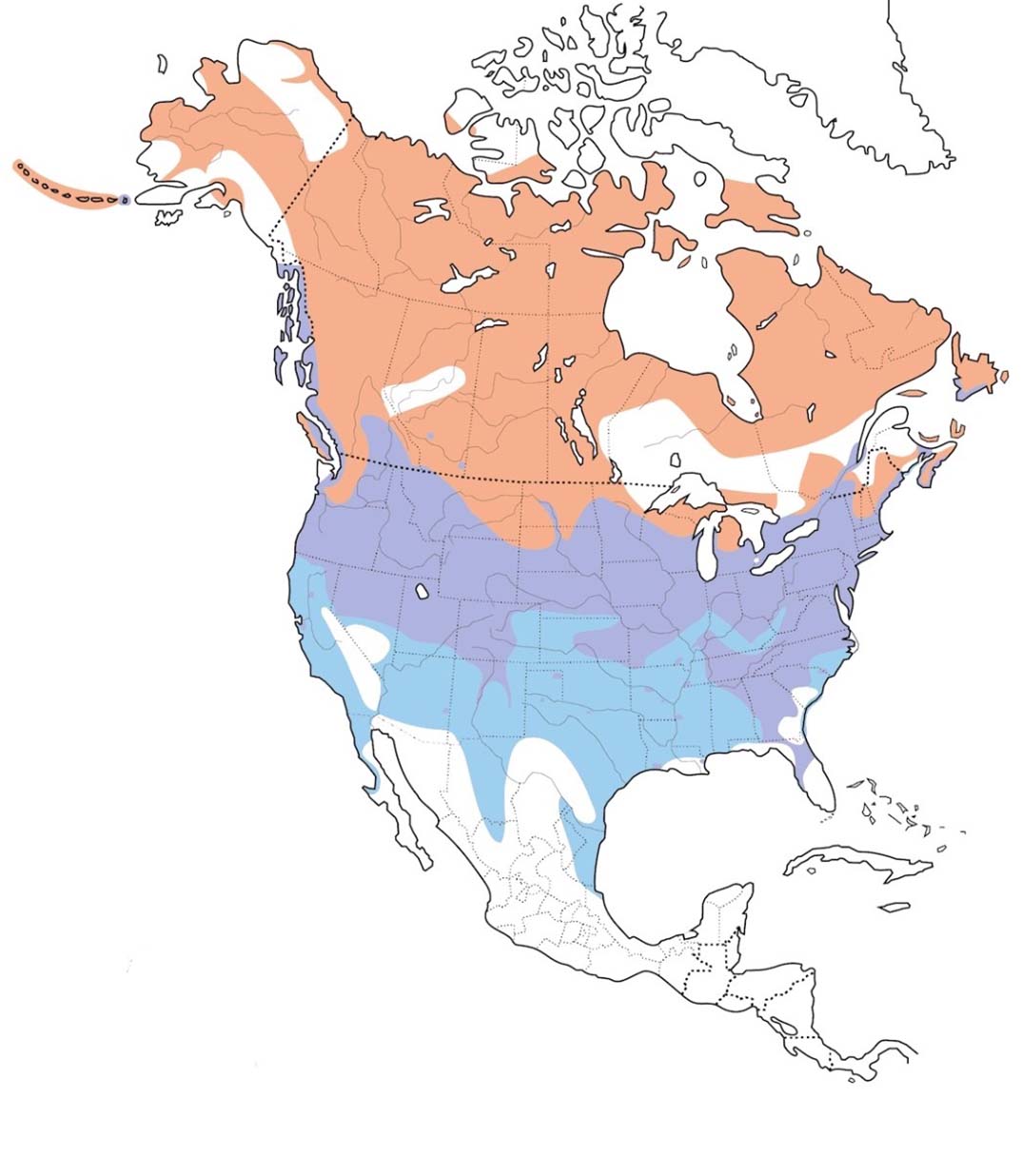 Canada Goose map